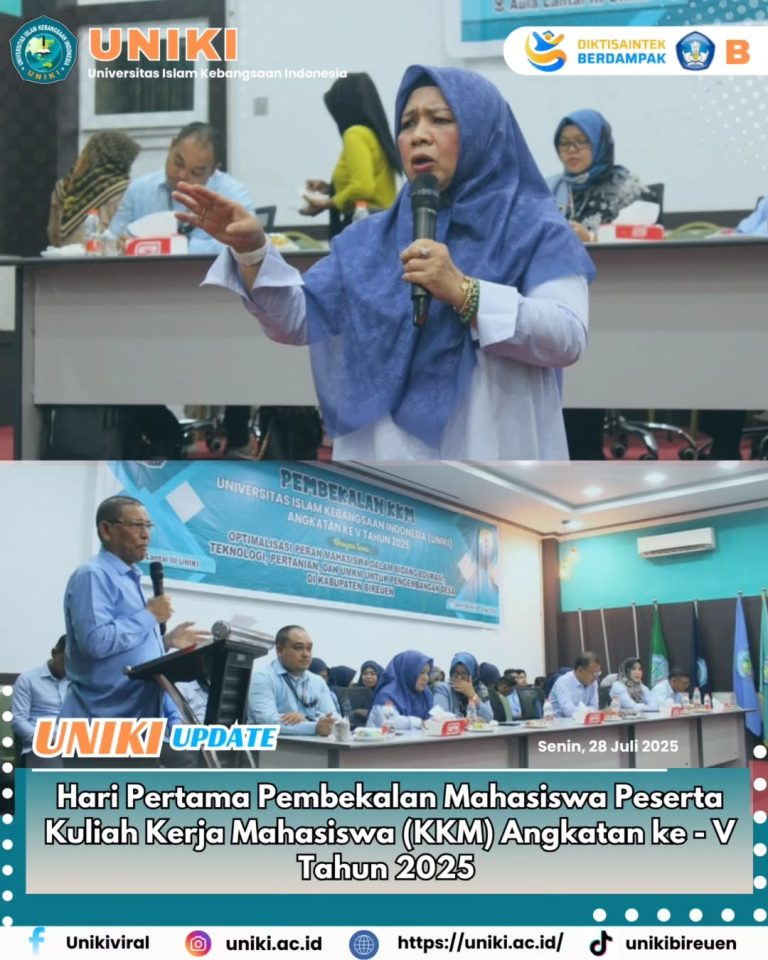 Pembekalan KKM UNIKI Angkatan V Tahun 2025