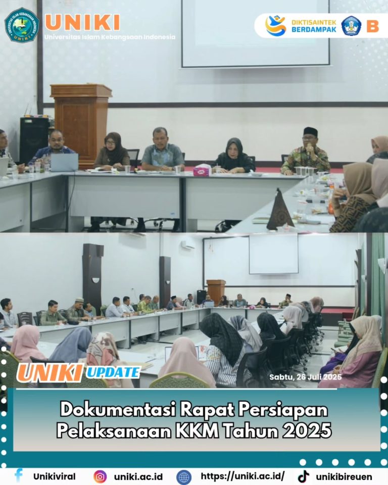 UNIKI Gelar Rapat Persiapan KKM Tahun 2025