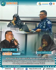 BPM & Biro Akademik UNIKI Gelar Bimtek Penyusunan RPS dan Model Pembelajaran Berbasis OBE