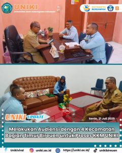 🎉 Audiensi KKM UNIKI 2025