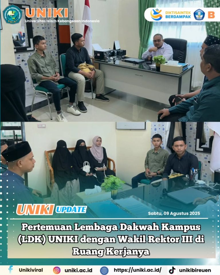 Wakil Rektor III Terima Kunjungan LDK