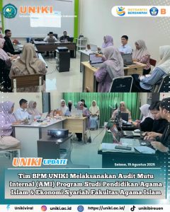 Tim BPM UNIKI Audit Mutu Internal Program Studi PAI