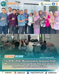Audit Mutu Internal Prodi Penjas FKIP UNIKI