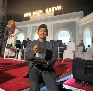Alumni Misbahul Ulum, Zahran Yumna, Raih Juara II MTQ Aceh Cabang Dekorasi Putra