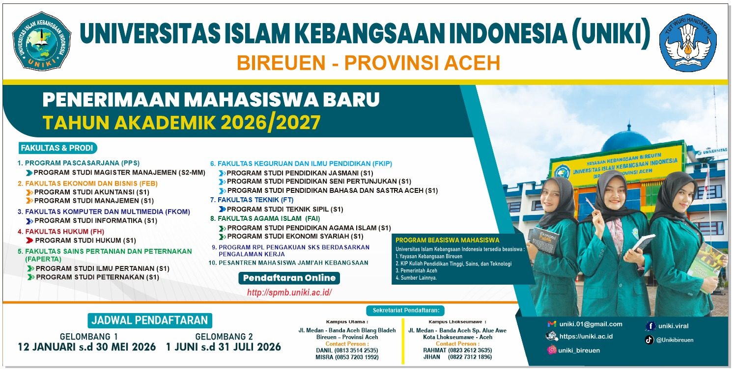 Penerimaan Mahasiswa Baru 2026/2027